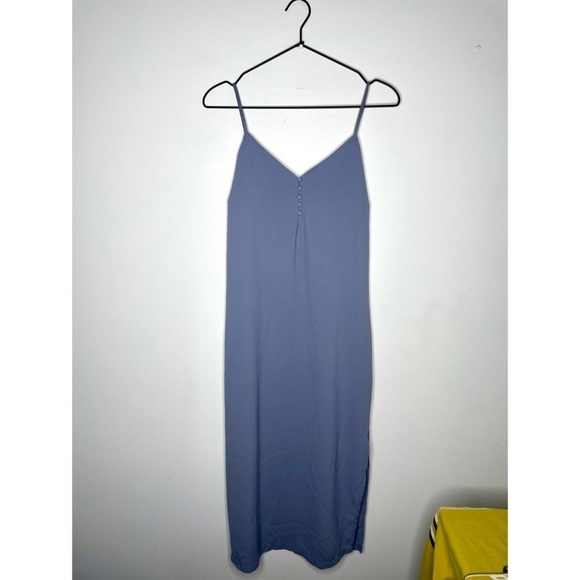 Naked Zebra Midi Button Front Dress Womens S - Picture 1 of 4